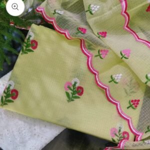 Pure kota doriya thread work cotton unstitched suit( top+duptta)Pure kota doriya thread work cotton unstitched suit( top+duptta)Pure kota doriya thread work cotton unstitched suit( top+duptta)