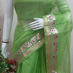 gotta patti kota cotton saree