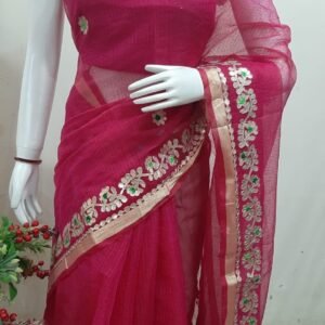 gotta patti kota cotton saree