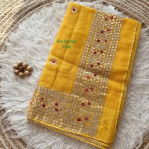 gotta patti kota cotton saree