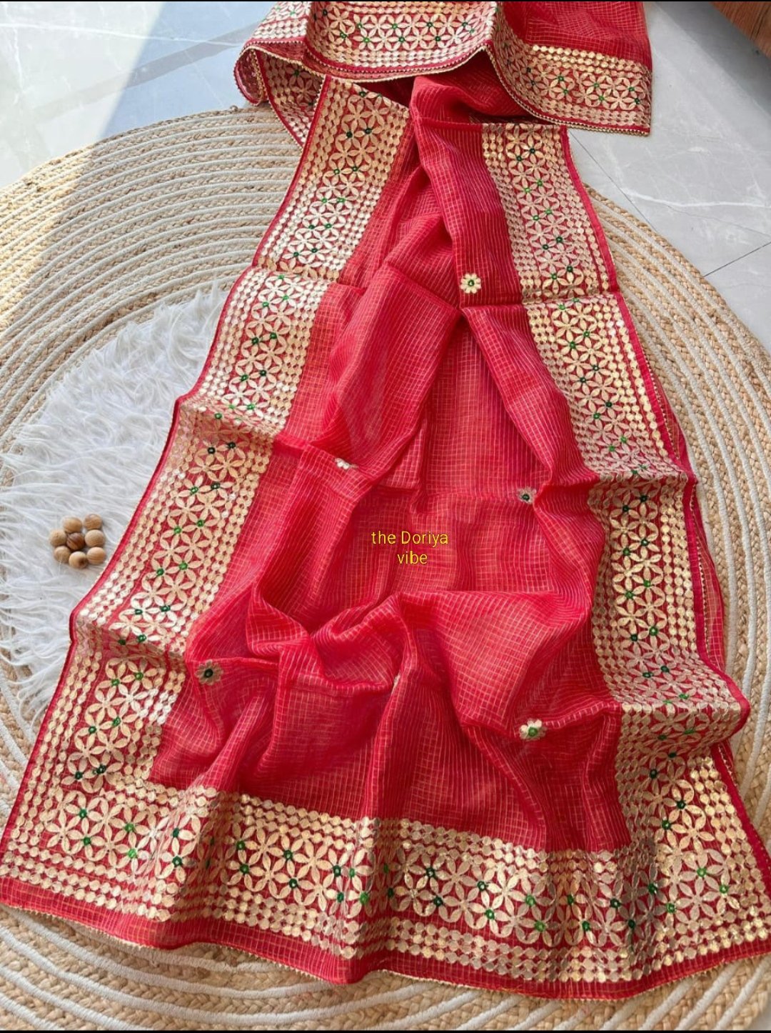 gotta patti kota cotton saree