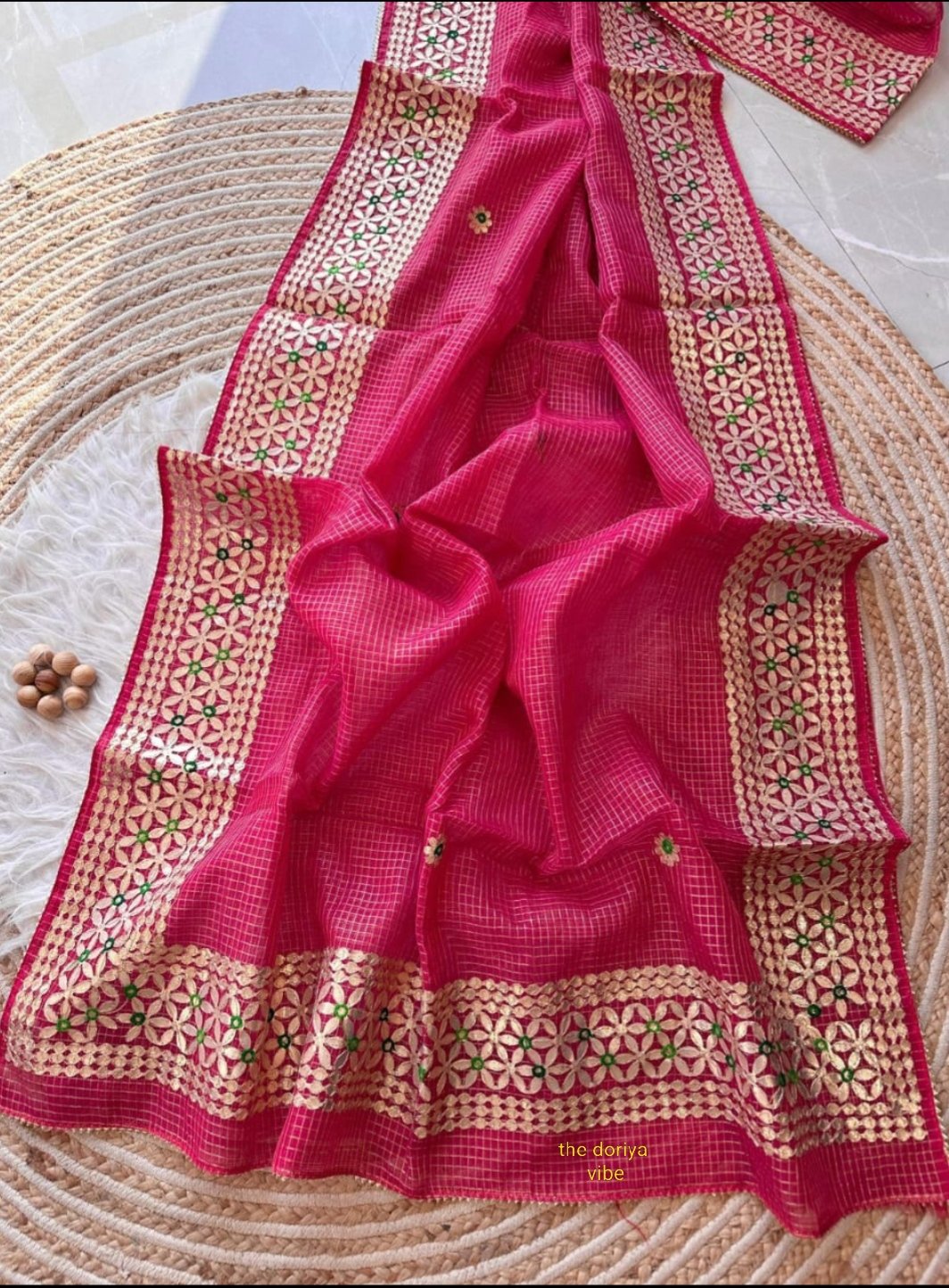 gotta patti kota cotton saree