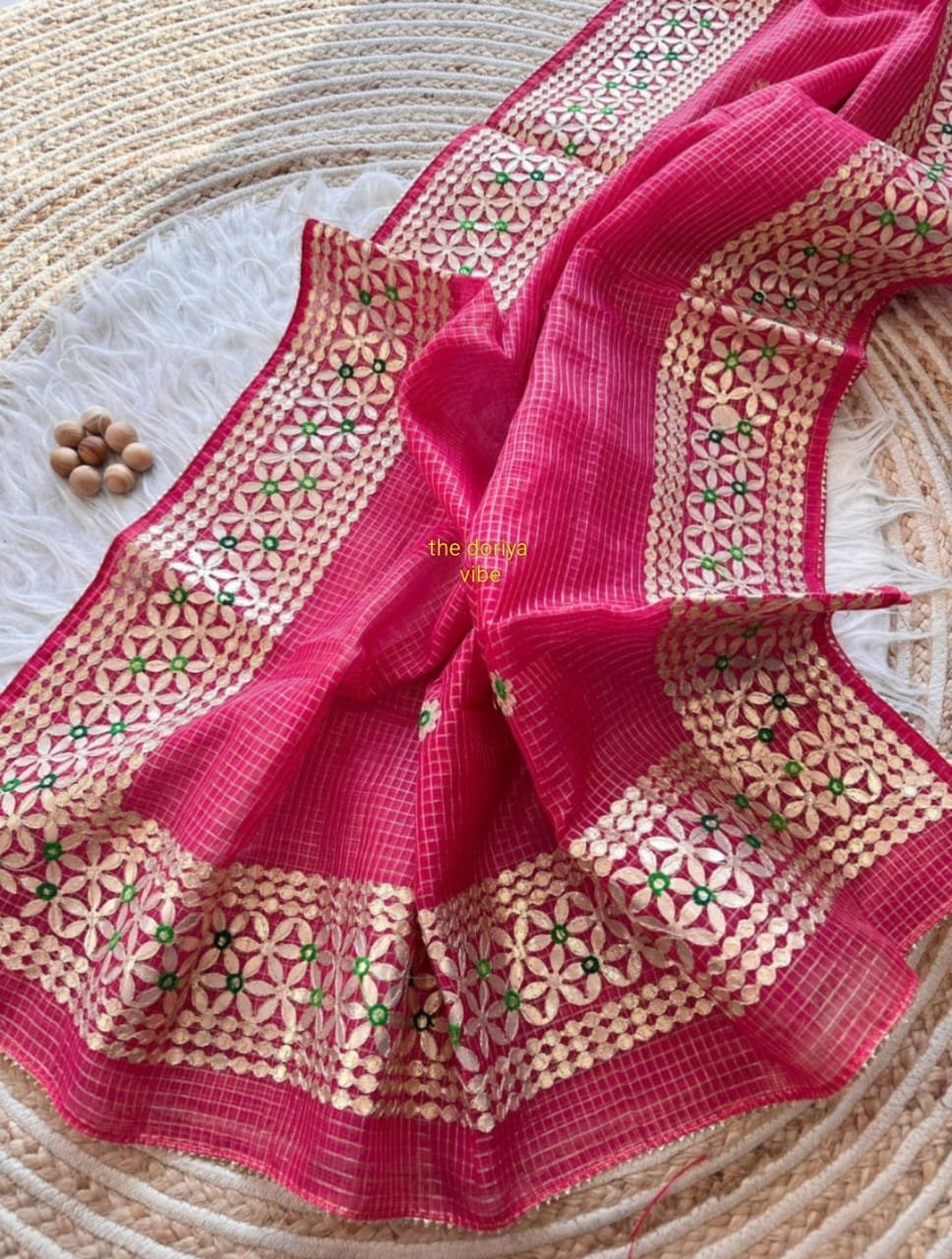 gotta patti kota cotton saree