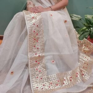 gotta patti kota cotton saree