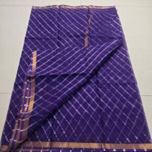 soft kota cotton printed saree with blouse