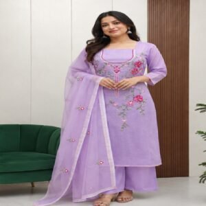 pure cotton kota doriya unstitched suit with dupatta (2.5 meter)