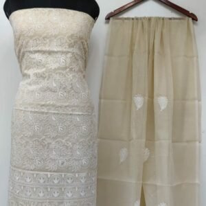 soft cotton kota doriya unstiched dress matrial (Top+Duptta)