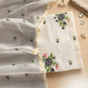 kota doriya soft cotton dress metrial (Top+Duptta)