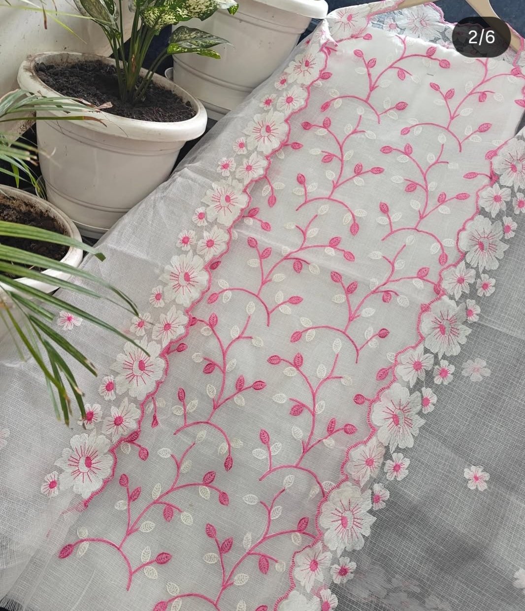 kota doriya soft cottan unstiched suit (top+duptta)