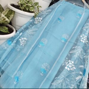 pure kota cotton dress matrial suit (top+duptta)