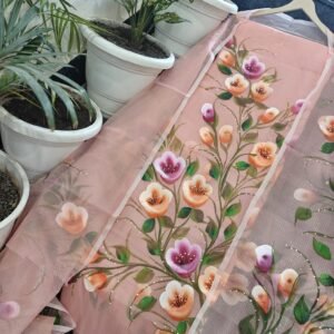 hand block soft cotton kota doriya dress matrial (Top+Duptta)
