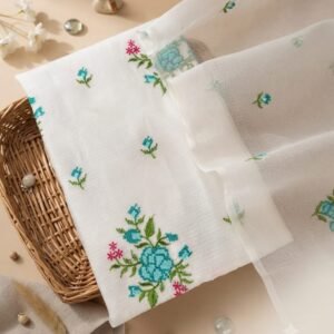 kota doriya soft cotton dress metrial (Top+Duptta)