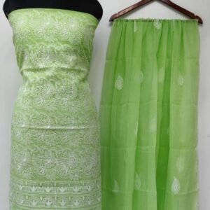 soft cotton kota doriya dress matrial (Top+Duptta)