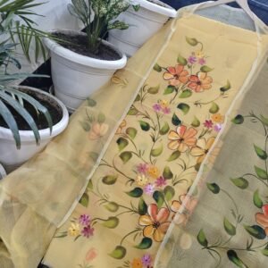pure kota cotton hand block dress matrial (Top+Duptta)