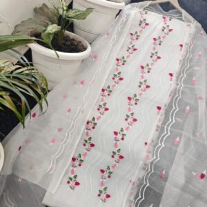 soft cotton kota doriya unstiched suit (Top+Duptta)